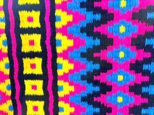Manaal Enterprises Colorful Patterned Cotton Western Saddle <b>Pad</b> Fleece Lined Polyester Filling Riding Blanket All-Purpose <b>Pad</b> - Product Image 3