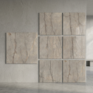 Máquina para fabricar baldosas de porcelana Lucia Gray de 800x800mm (80x80cm) pulidas, estilo español, México, 24x48, para suelos. - Product Image 2