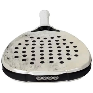 Raquette de padel en fibre de carbone 3K 12K 18K personnalisée en gros, fournisseur d'usine professionnel de raquettes de paddle-tennis OEM - Product Image 3