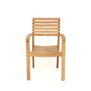 Sillas de comedor más vendidas con un diseño minimalista moderno, hechas de madera de teca de alta calidad, ideales para el interior de su edificio. - Product Image 2