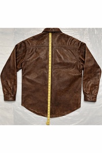 Veste en cuir et fourrure de haute qualité, élégante et stylée pour hommes - Product Image 3