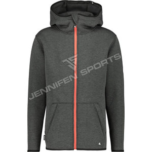 เสื้อฮู้ดซิปโอเวอร์ไซส์สไตล์วินเทจสำหรับฤดูใบไม้ร่วงและฤดูหนาว - ชุดลำลองสำหรับเล่นกีฬา วิ่งกลางแจ้ง แฟชั่นทันสมัย ผ้าฝ้ายแท้ 100% ย้อมสีพื้น - Product Image 1