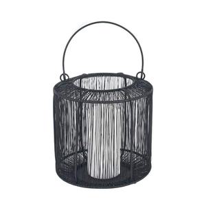 Farol de Hierro con Acabado Antiguo y Asa de Metal, Impermeable y Ecológico, para Decoración de Navidad, Bodas y Fiestas - Product Image 1