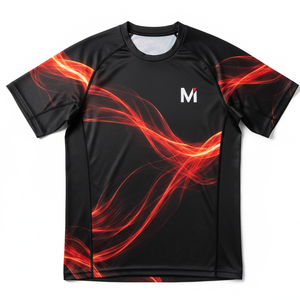 Factory Price Sublimated <b>Compression</b> <b>Shirt</b> Youth Adult Sizes Multi Color Athletic Stretch Training Gear - Product Image 1