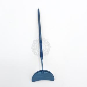 Hot Selling High Quality Stainless Steel Desktop Make-<b>Up</b> <b>Mirror</b> Custom Logo Blue Plasma Moon Shape Best Price Offer for <b>Mirror</b> - Product Image 4