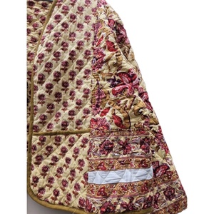 Patchwork <b>Quilted</b> Eco-Friendly Breathable Cotton Floral Bohemian Style Fall Winter Reversible Women's Streetwear <b>Quilted</b> <b>Jacket</b> - Product Image 2