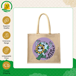 Exportador al por Mayor que Vende Bolsas de Compras Ecológicas Personalizadas de Alta Calidad con Asa, Impresas y con Asas Integradas, a Bajo Precio - Product Image 4