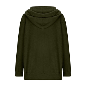Sweat à capuche zippé en polaire Sherpa brodé personnalisé pour hommes et femmes, doux, chaud, en peluche, pour l'hiver, décontracté, mode, extérieur - Product Image 6