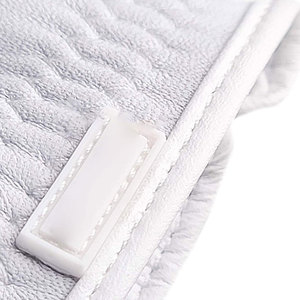 Gant de golf en cuir Cabretta blanc, design personnalisé, main gauche, respirant, antidérapant, fermeture auto-agrippante, unisexe, gant de sport - Product Image 4