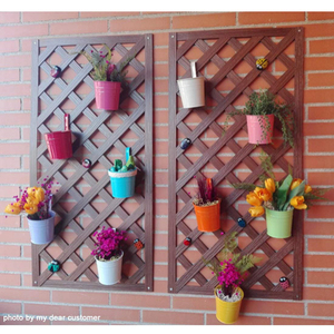 <b>Galvanized</b> Metal Three Hanging Olive <b>Buckets</b> - Product Image 6