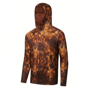 Sweat à capuche confortable pour hommes, idéal pour les sports de plein air, la pêche, en tissu technique, style personnalisé, vêtements de pêche haut de gamme - Product Image 1