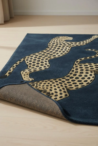 Tapis KNOT RUG en laine tuftée à la main, haute qualité, motif animal moderne, fait main, écologique, pour salon, chambre d'enfant, hôtels, bureau - Product Image 4