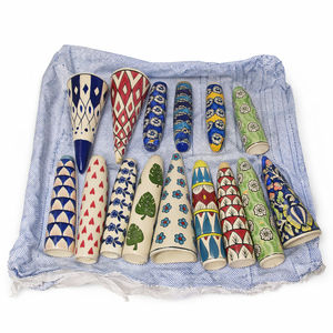 Macetas de Cerámica Pintadas a Mano al por Mayor, Macetas de Lujo para Jardín Interior, Macetas Decorativas para Suculentas, Macetas de Cerámica Grandes Personalizadas - Product Image 1