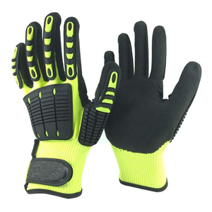 Gants de moto universels Dongfanghong en cuir à doigts complets, tactiles, légers, anti-choc, vente en gros d'usine - Product Image 1