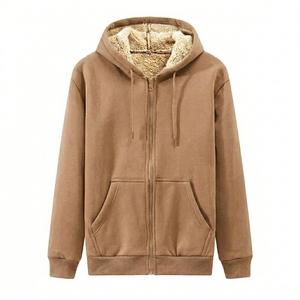 Heavy <b>weight</b> Men Zipper Hoodie Custom 100% Cotton Embroidery Hoodies for Man zip up hoodie - Product Image 4