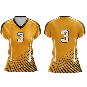 เสื้อวอลเลย์บอลผู้หญิงมาใหม่ ราคาถูก ขายดี ใส่สบาย ระบายอากาศได้ดี คอวี - Product Image 1
