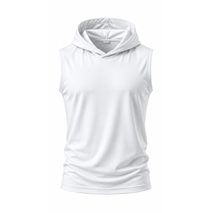 Hoodie sans manches pour homme en coton premium, idéal pour l'entraînement physique, fabrication OEM ODM, vente en gros, fournisseur - Product Image 6