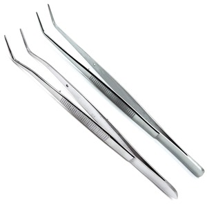 Dental Tweezers Finish Polish Tissue <b>Pliers</b> Stainless Steel Deluxe Cushion High Quality Surgical Straight Manual Class I CE - Product Image 6