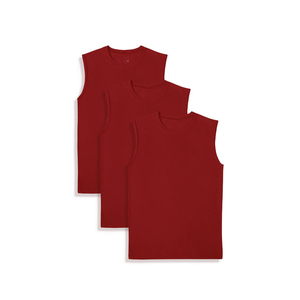 Maillot de basket sans manches en mesh respirant pour homme, idéal pour l'entraînement, la course et le fitness, personnalisable avec logo d'équipe - Product Image 4