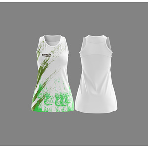 Uniforme de netball personnalisé en sublimation en gros |   Uniforme de netball par sublimation avec logo, nom et numéro de l'équipe |   Polyester respirant - Product Image 6