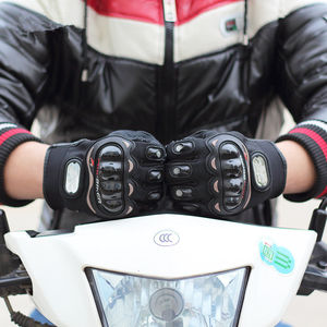 Promoción: Guantes de Motocicleta de Cuero Genuino de Alta Calidad para Invierno, Guantes Negros para Motociclismo de Carreras, Guantes Cálidos para Deportes al Aire Libre - Product Image 6