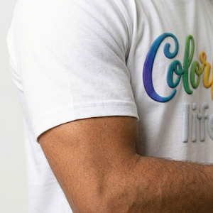 Camisetas Personalizadas de Alta Calidad con Impresión Puff Premium, Camisetas con Logotipo Personalizado para Hombre, Camisetas con Cuello Redondo y Impresión Puff - Product Image 5