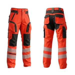 <b>Working</b> <b>Cargo</b> Pants Multi Pockets Worker Mechanic Workwear Wholesale Canvas Polyester/Cotton Quick Dry Breathable Elastic Men - Product Image 1
