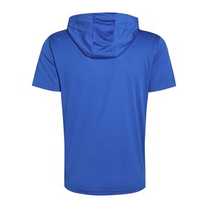 Lightweight Short Sleeve <b>Hooded</b> Running <b>Shirt</b> Men's Training Pullover Gym Top Quick Drying Sportswear Hoodies for Men - Product Image 2