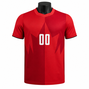Camiseta de Fútbol Personalizada, Uniforme de Equipo por Sublimación OEM, Ropa Deportiva Transpirable de Secado Rápido, Venta al Por Mayor - Product Image 1