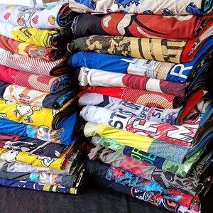 <b>Men's</b> Printed V-neck Casual Short Sleeve T-shirts for <b>Summer</b> Running & Jogging-Quick Dry-Latest Design-in Stock - Product Image 2