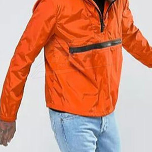 Men Fitness Windbreaker Half <b>Zipper</b> <b>Jacket</b> Lightweight Sports Men Streetwear Windbreaker Half Zip <b>Jacket</b> - Product Image 4