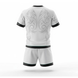 Nouvelle conception, uniforme de rugby en polyester de haute qualité, séchage rapide, respirant, service OEM, vente en gros - Product Image 2