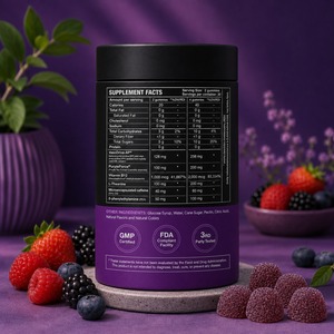 Gomitas Energéticas Pre-Entrenamiento de Marca Privada OEM para Mejorar el Rendimiento y Apoyar el Entrenamiento - Product Image 2
