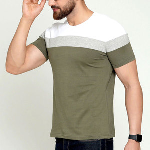 T-shirt 100% coton pour homme, prix bas, vente en gros, logo personnalisé imprimé, coupe ample, vente en ligne - Product Image 2