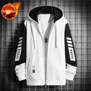 Hombres Vintage 90s Negro Pastel Full Zip Hoodie New Rock Sudadera para Otoño Envío Gratis Tallas grandes - Product Image 3
