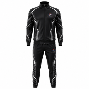 Chándal Personalizado para Hombre, Sublimado, Material de Poliéster, Transpirable, Chaqueta con Cierre Completo, Pantalones a Juego, Cómodo - Product Image 1