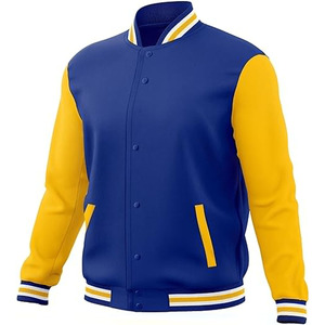 Embroidery Design Sleeve Baseball Letterman Varsity <b>Jacket</b> for <b>Men</b> New High Street Factory Wholesale - Product Image 2