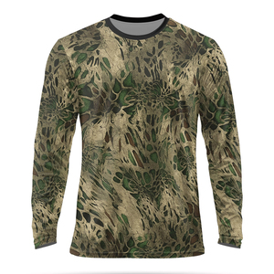 Chemise de pêche durable pour hommes à prix de gros, séchage rapide, manches longues, vêtement de performance léger pour la chasse et la pêche en extérieur - Product Image 1