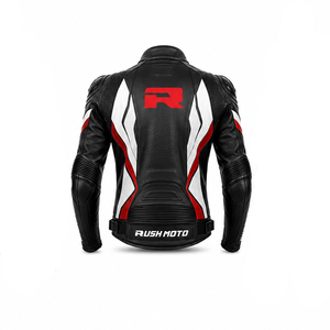 Men's Leather <b>Motorcycle</b> <b>Jacket</b> Full Sleeve Waterproof Breathable Anti-UV Plus Size Racing <b>Summer</b> Adult - Product Image 6