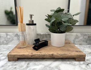 Plateau en acacia pour chef, plateau en acacia pour cuisine professionnelle, plateau en acacia pour présentation alimentaire, plateau en acacia pour assietter - Product Image 3