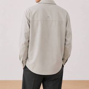 Camisa Informal de Corte Holgado, Transpirable, con Bolsillos y Buena Elasticidad - Product Image 3