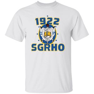 เสื้อยืดพิมพ์ลาย Sigma Gamma Rho สีขาว ผ้าฝ้าย เสื้อยืดออกแบบตัวอักษรกรีกแบบกำหนดเอง เสื้อทีมชมรมคุณภาพพรีเมียม เสื้อขายส่ง - Product Image 1