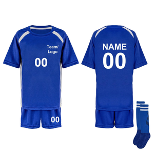 ทีมออกแบบใหม่ผลิตชุดเสื้อและกางเกงฟุตบอลคุณภาพสูง แบบสั่งทำพิเศษ ระบายอากาศได้ดี ยืดได้สี่ทิศทาง 100% เป็นมิตรกับสิ่งแวดล้อม - Product Image 1