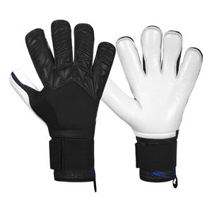 Best Quality GK Customizable Goalkeeper <b>Gloves</b> German Latex with Leather Material Negative Cut for Outdoor Use by <b>Childrenes</b> - Product Image 1