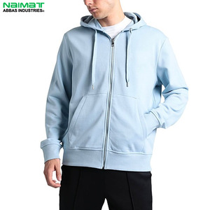 Veste à capuche zippée en polyester recyclé durable pour homme, matière écologique, vêtement de sport pour la salle de sport - Product Image 2