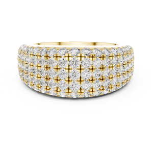 Anillo de Diamantes de Moissanita de Plata de Ley 925 de Lujo Personalizado, Joyería de Compromiso y Boda, Proveedor Mayorista de Fábrica - Product Image 1