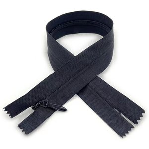 Large Size 5# High Strength Nylon Invisible <b>Zipper</b> with Auto Lock Custom Color for Suit Skirt - Product Image 1