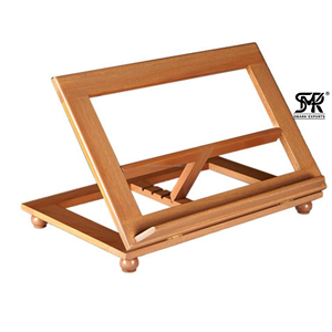 Soporte de Lectura Plegable y Ajustable para Libros, Corán, Biblia, Libros de Cocina, Decoración para el Hogar y el Estudio, Clásico y Ecológico, Hecho de Madera - Product Image 1