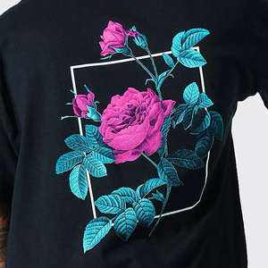 Mens Heavy Breathable 100% Cotton Oversized <b>Half</b> <b>Sleeve</b> <b>T</b>-<b>Shirt</b> with Drop Shoulder High Quality Custom Logo Design Solid Pattern - Product Image 2