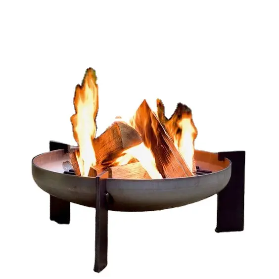 Pozzo del fuoco a prova di fuoco ad alta temperatura per impieghi gravosi in metallo personalizzato più venduto per il giardino all'aperto